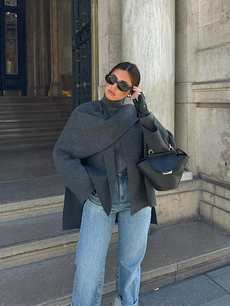 SERAPHINA – Capa-Mantel elegante para mujeres