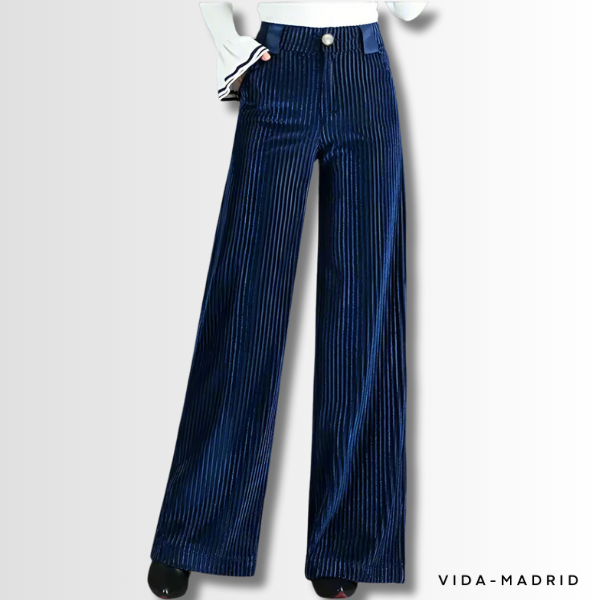 Teodora - Pantalones de terciopelo de canalé para mujeres