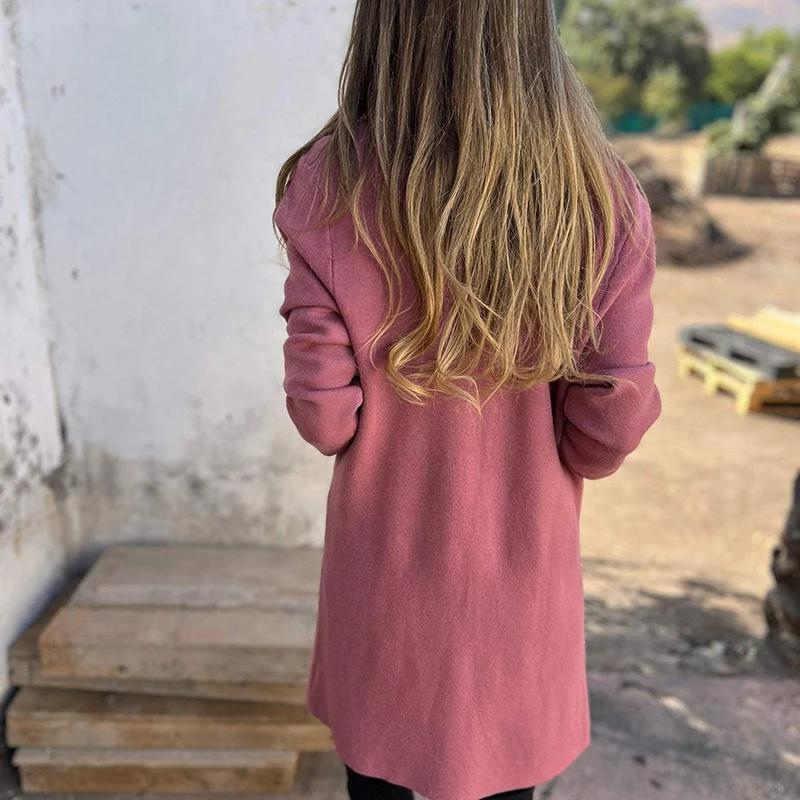 CAROLA | Chaqueta de punto hecha a mano verano otoño