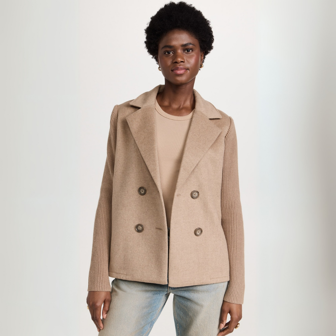 Helen™ - Abrigo blazer de punto