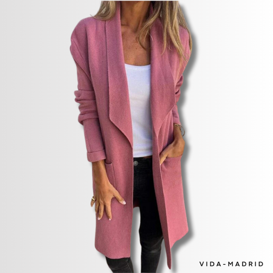 CAROLA | Chaqueta de punto hecha a mano verano otoño