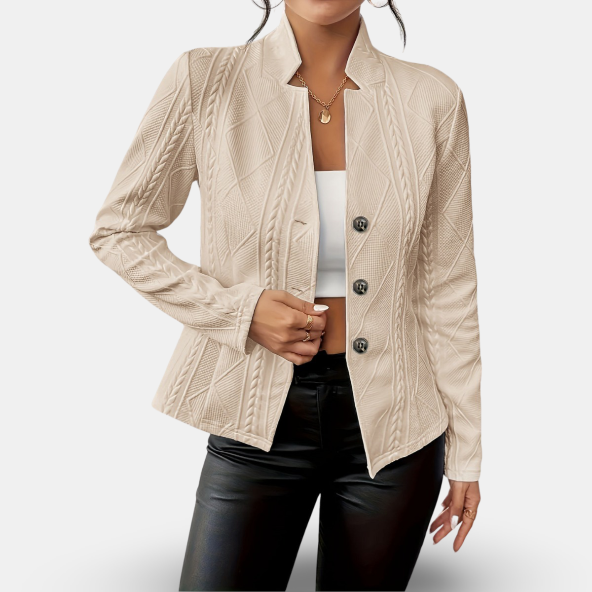 ELEONORA™ | CARDIGÁN ELEGANTE A MEDIDA