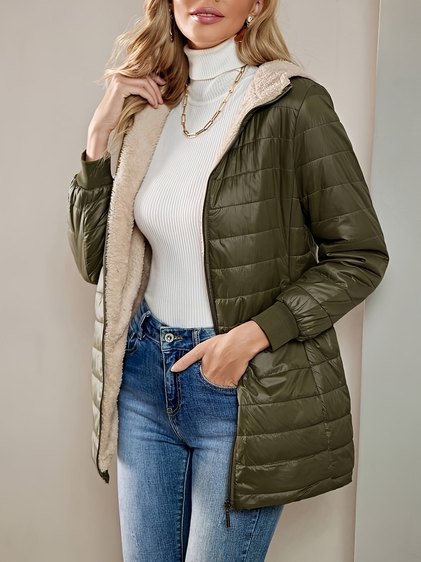 ALICE™ | CHAQUETA LARGA CASUAL