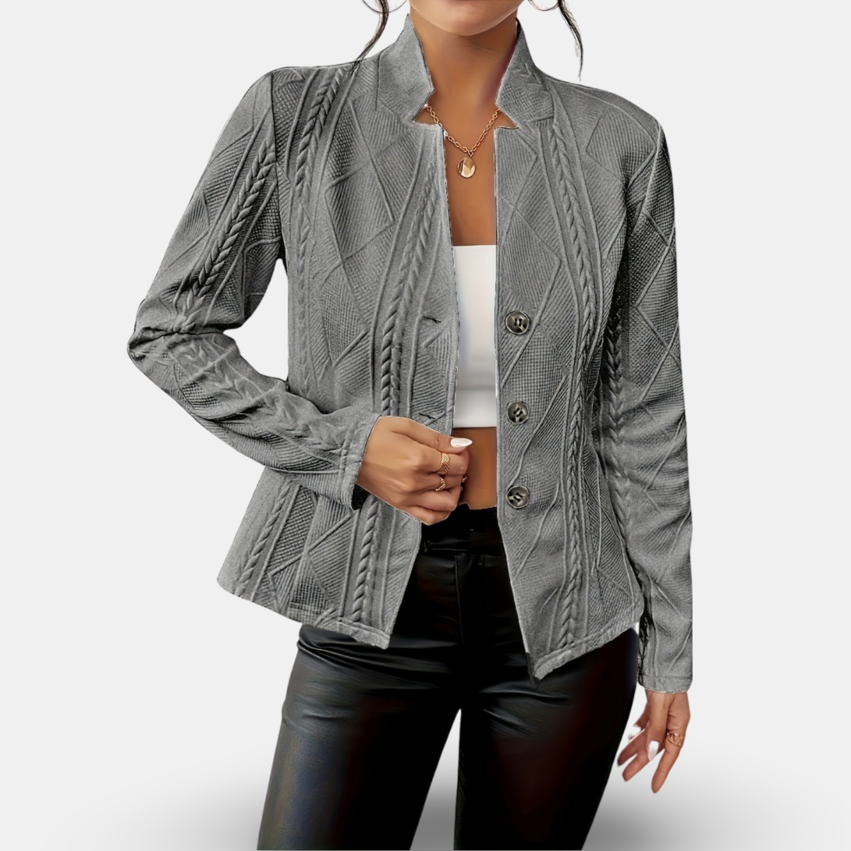 ELEONORA™ | CARDIGÁN ELEGANTE A MEDIDA