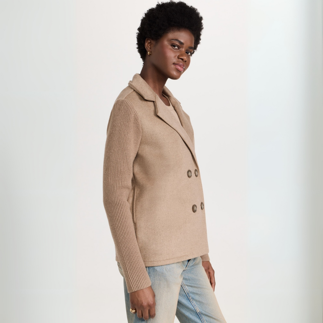 Helen™ - Abrigo blazer de punto
