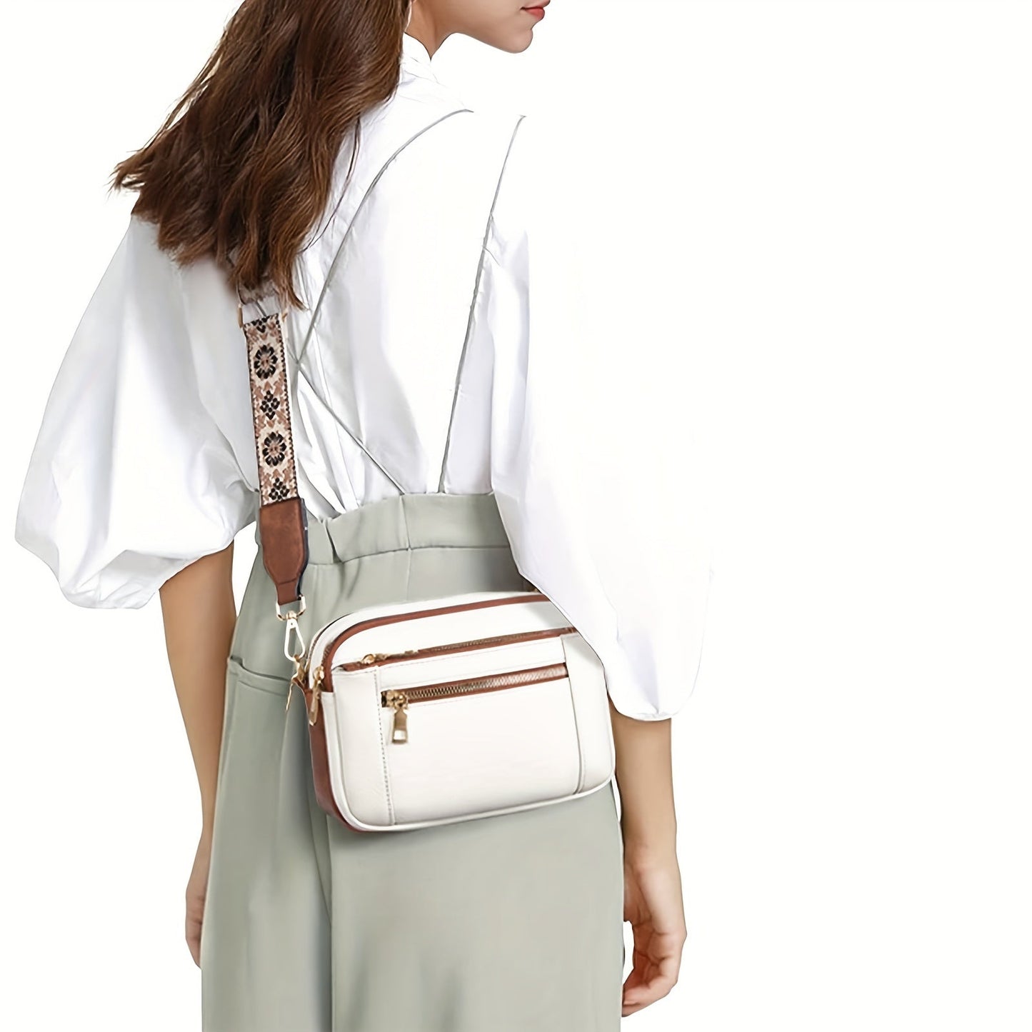 Maria| Bolso Vegano de Cuero Cruzado