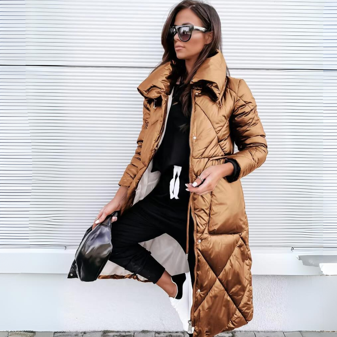 OLIMPIA™ | PARKA LARGO CÁLIDO Y RESISTENTE