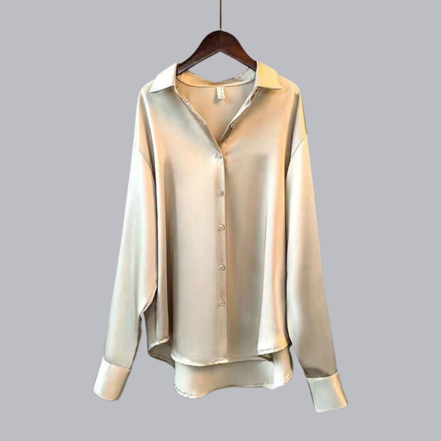 Irene™ | Blusa de clase en satén de alta calidad