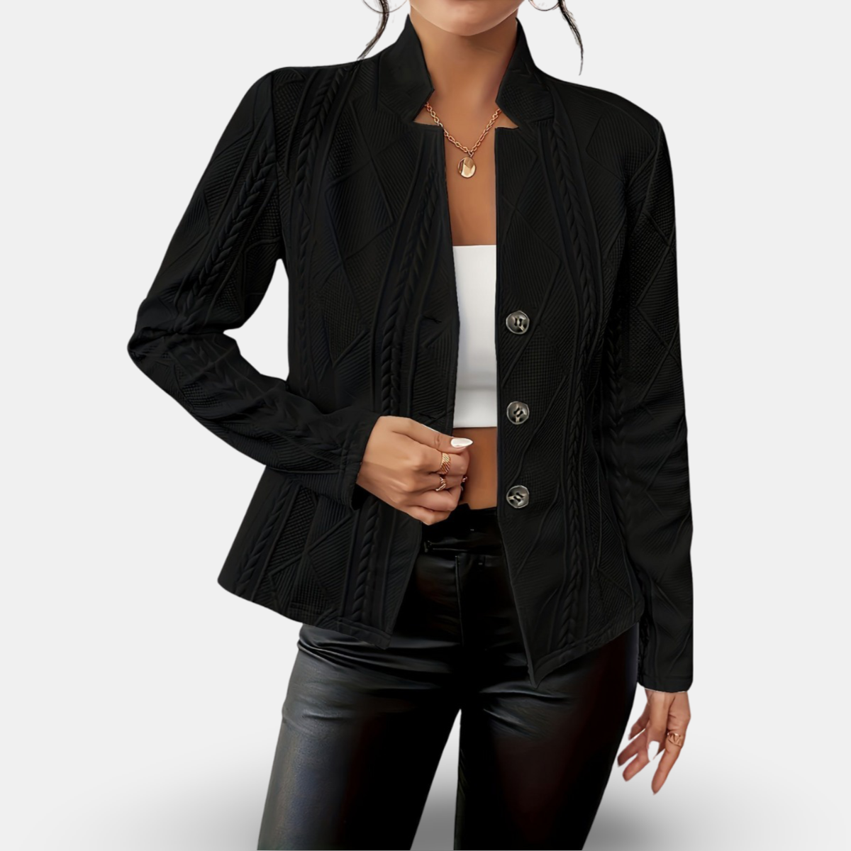 ELEONORA™ | CARDIGÁN ELEGANTE A MEDIDA
