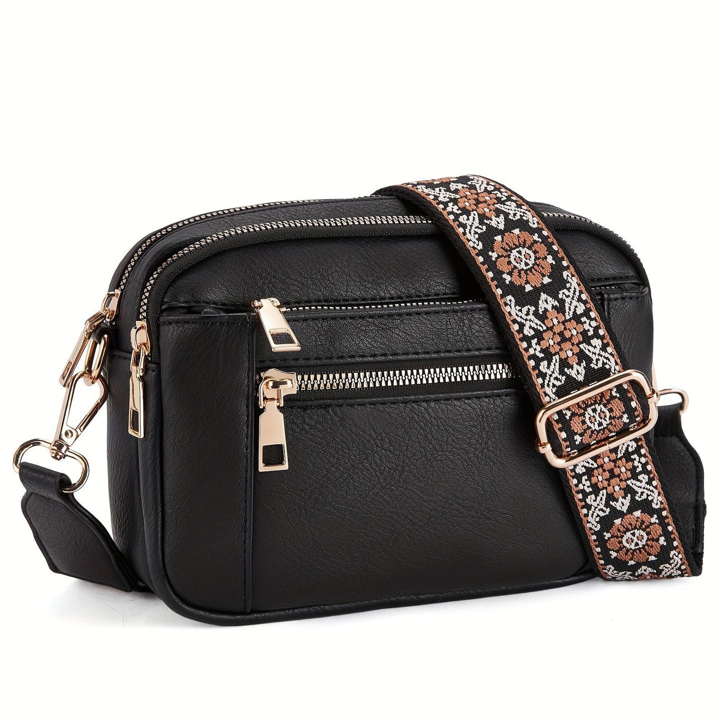 Maria| Bolso Vegano de Cuero Cruzado