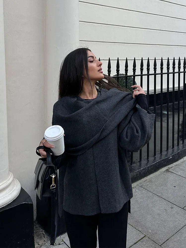 SERAPHINA – Capa-Mantel elegante para mujeres