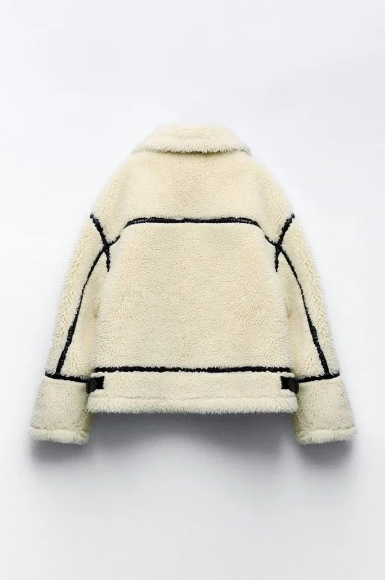 BELLE - ABRIGO CHIC DE SHERPA