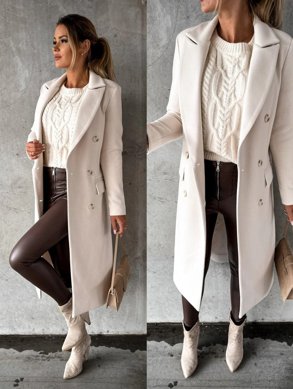 ZAFIRA - Abrigo de Invierno Elegante