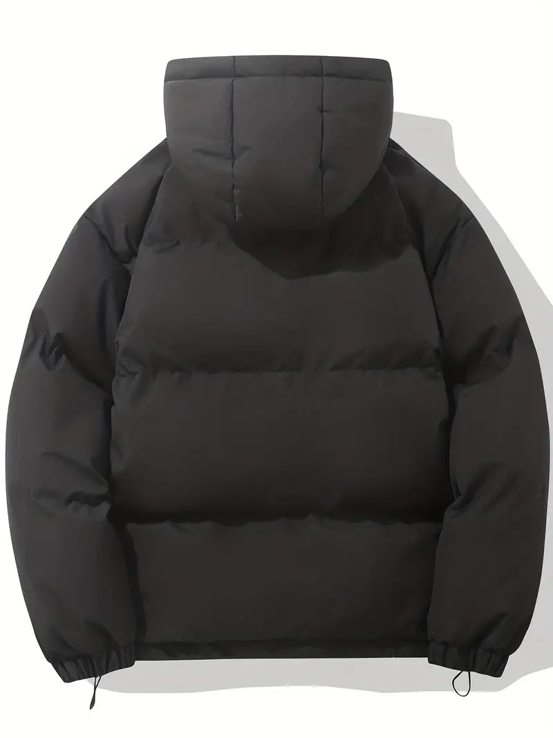 ZARA | Chaqueta de Invierno Acolchada y Elegante con Capucha