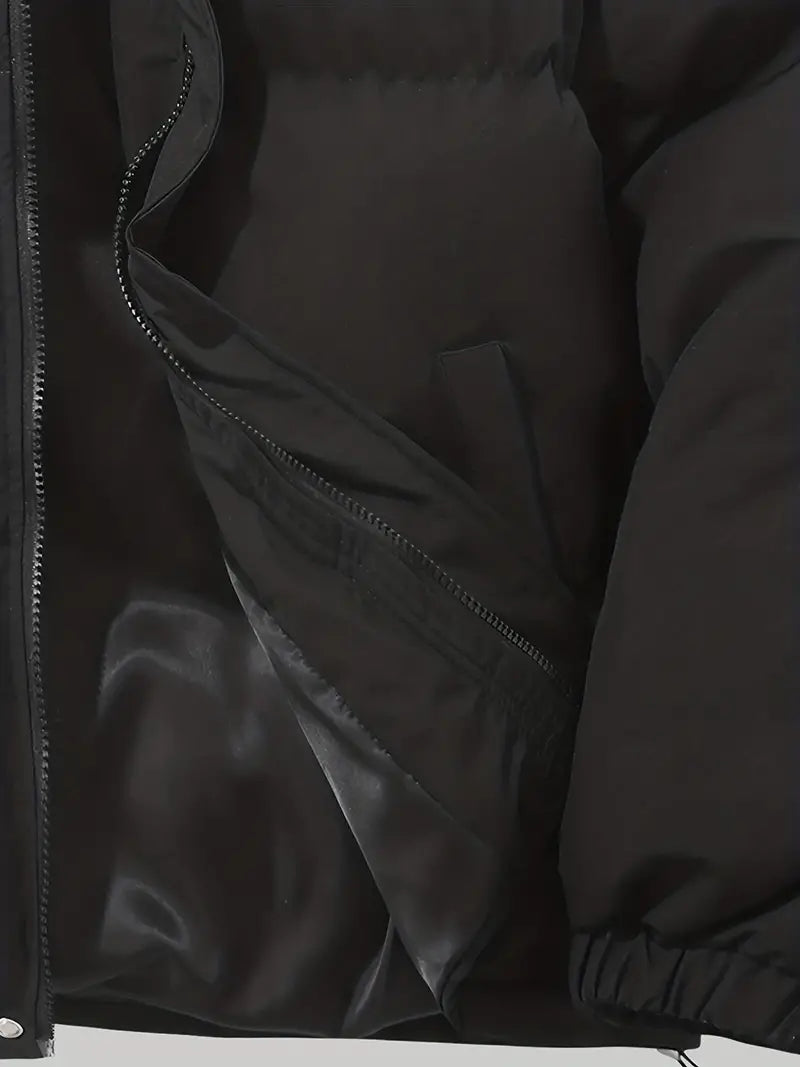 ZARA | Chaqueta de Invierno Acolchada y Elegante con Capucha