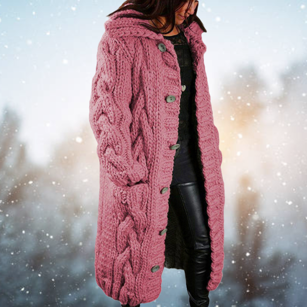 BELLA | Elegante chaqueta de punto de invierno para damas