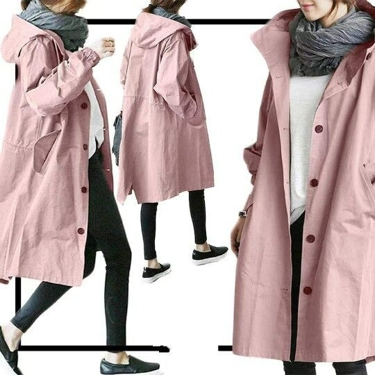ISABELLE | Elegante Trenchcoat de Lluvia