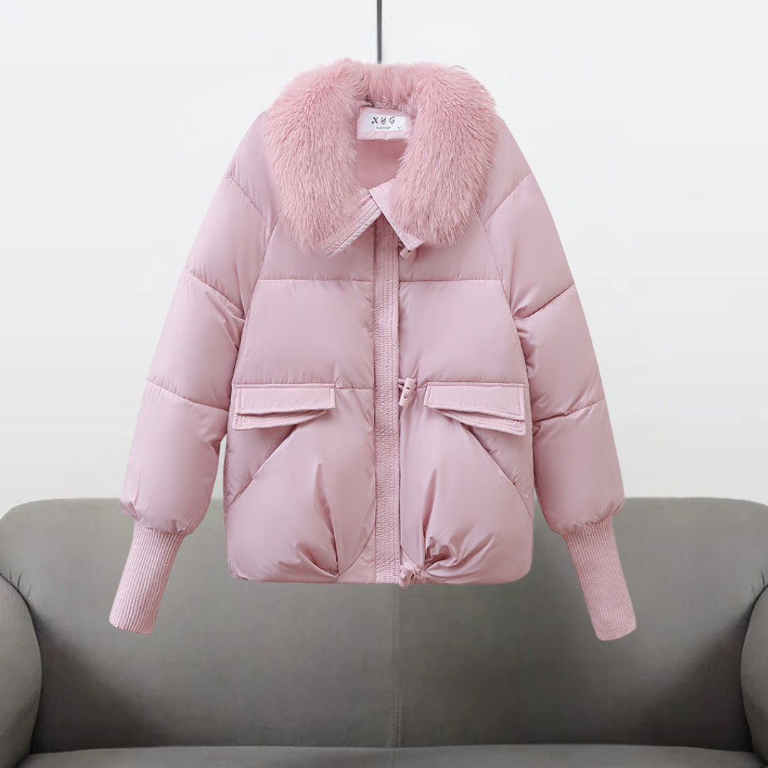 VALERIA™ | CHAQUETA DE PLUMÓN CÁLIDA Y GLAMUROSA