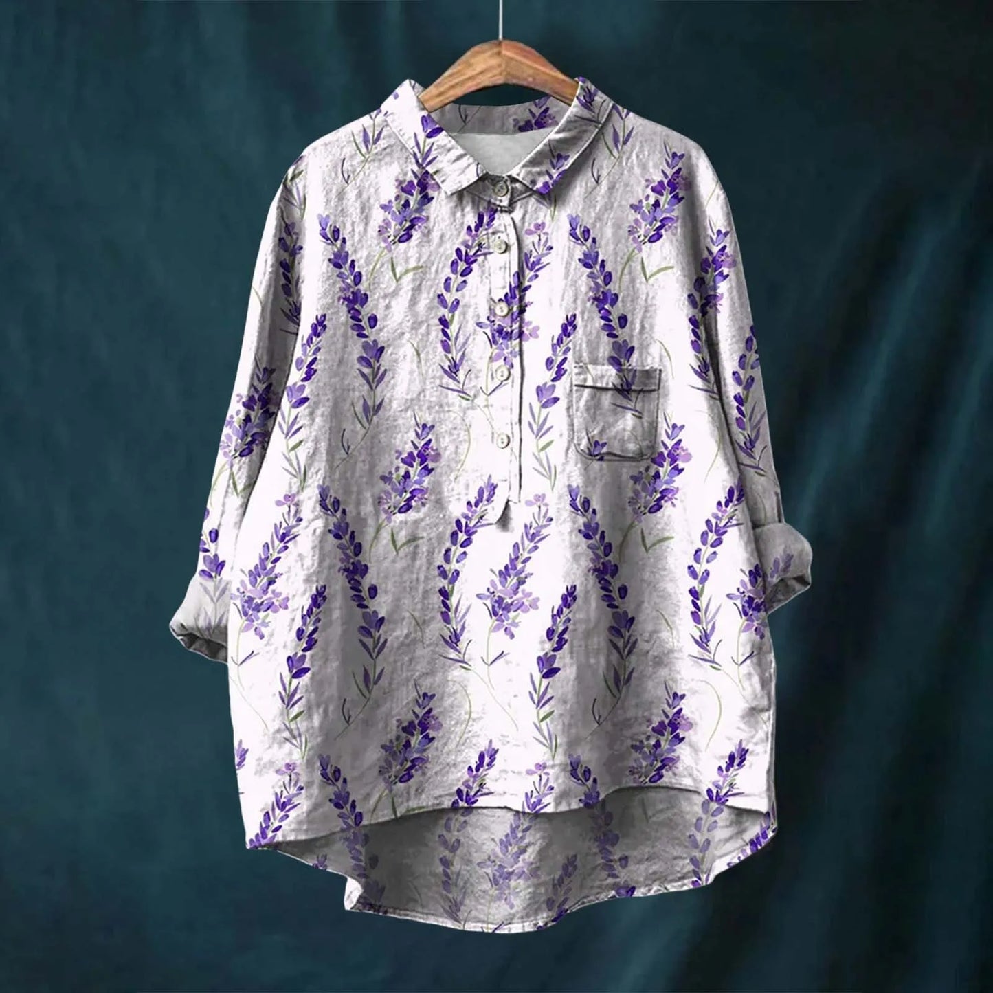 Mariangela™ | CAMISA FLORAL LARGA PARA ESTAR CÓMODA