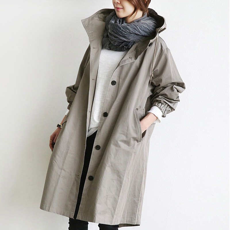 ISABELLE | Elegante Trenchcoat de Lluvia