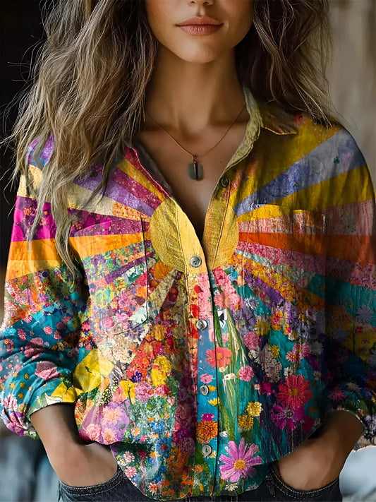 Victoria - Blusa Girasol Radiante