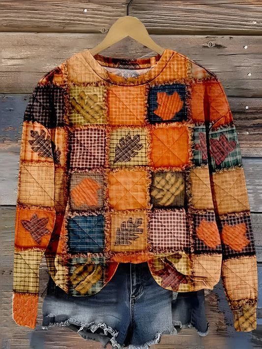 Rocío - Suéter de Patchwork Suave