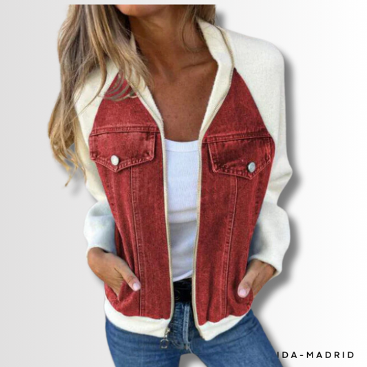 SELINA - Chaqueta con cuello alto