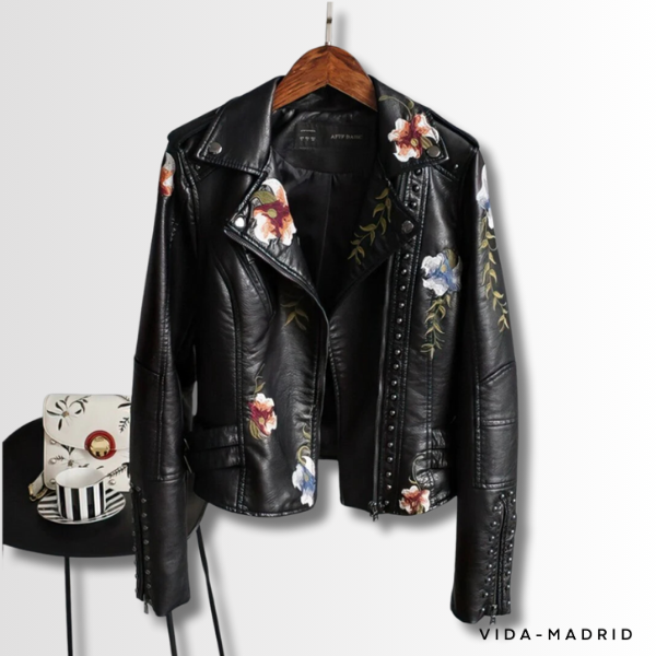 PALMIRA - Chaqueta de Cuero Vegana para Mujeres