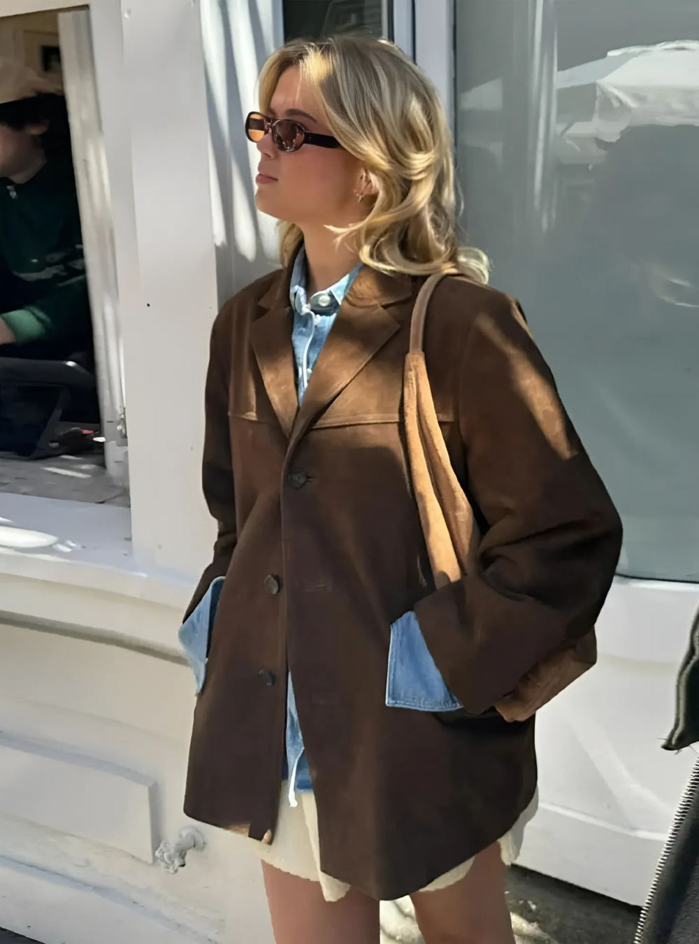 GIA - ABRIGO DE SUEDE CÓMODO