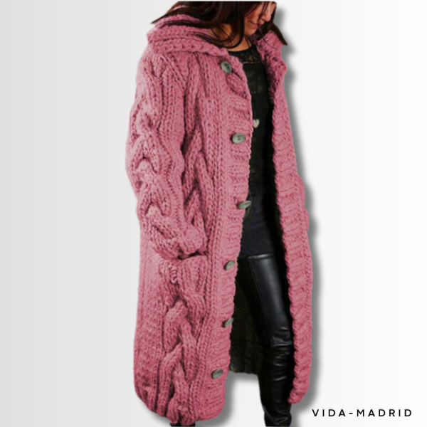 BELLA | Elegante chaqueta de punto de invierno para damas