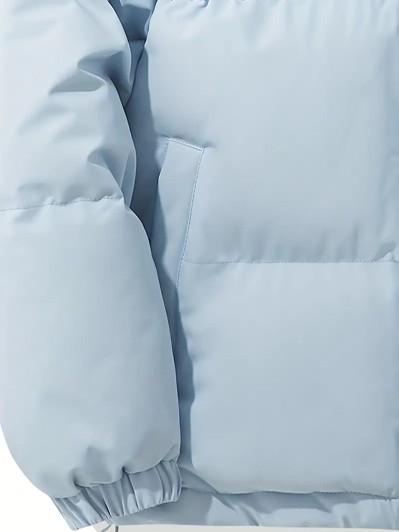 ZARA | Chaqueta de Invierno Acolchada y Elegante con Capucha
