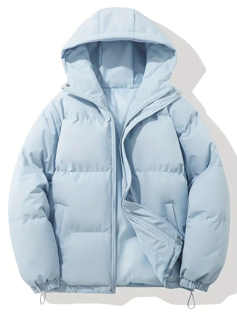 ZARA | Chaqueta de Invierno Acolchada y Elegante con Capucha