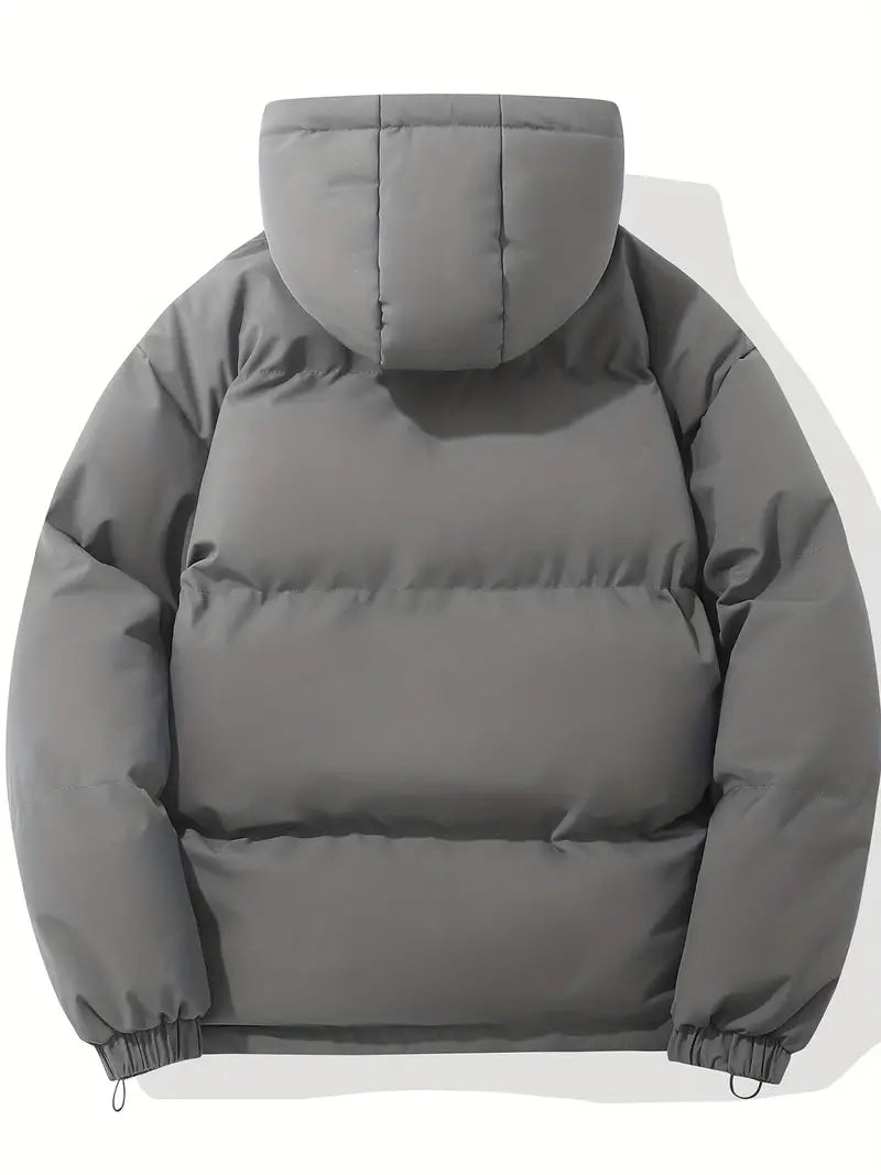 ZARA | Chaqueta de Invierno Acolchada y Elegante con Capucha