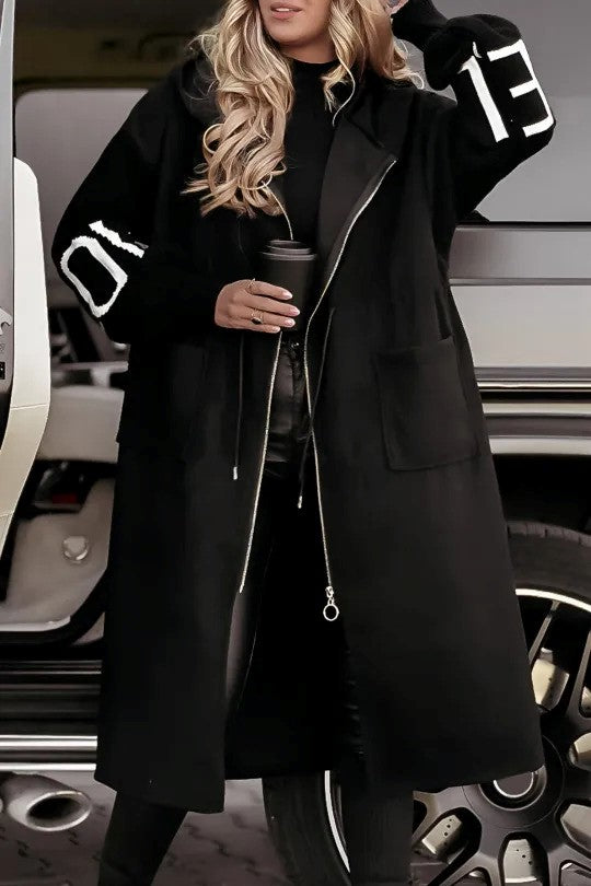 RHEA - Chaqueta Elegante con Elementos de Patchwork