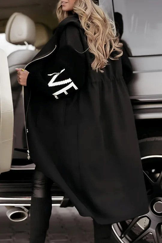 RHEA - Chaqueta Elegante con Elementos de Patchwork