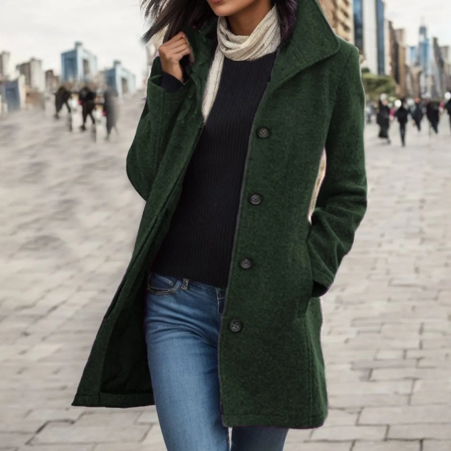 AMELIE | Abrigo elegante para mujer