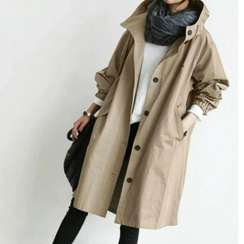 ISABELLE | Elegante Trenchcoat de Lluvia
